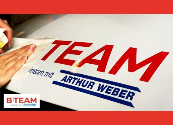 Beschriftung LKW BTEAM Bern