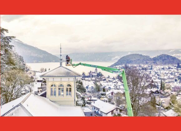 Neue Turmspitze Spiez BTEAM als Lieferant