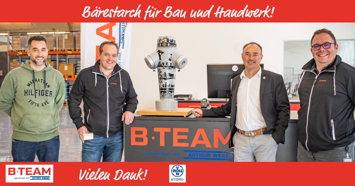 vonRoll Hydro bei BTEAM Bern