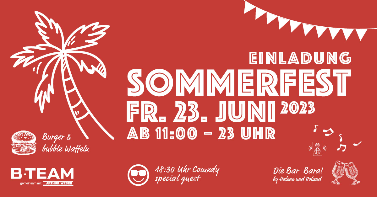 Sommerfest BTEAM 2023